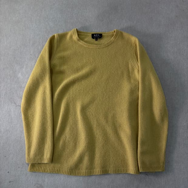 W 95 APC 아페쎄 캐시미어 울 니트