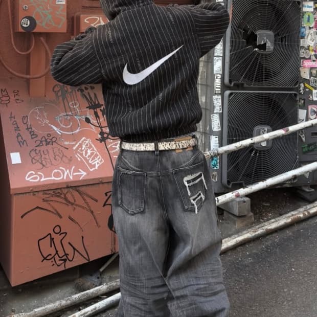 나이키 스투시 스트라이프 울재킷