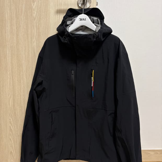 살로몬 바람막이 레이스플래그 방수 자켓 블랙 LC2713800