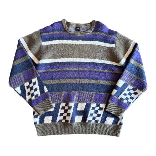 HUF stripe sweater