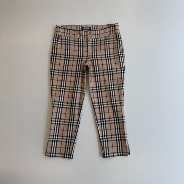 버버리 카프리 팬츠 36size