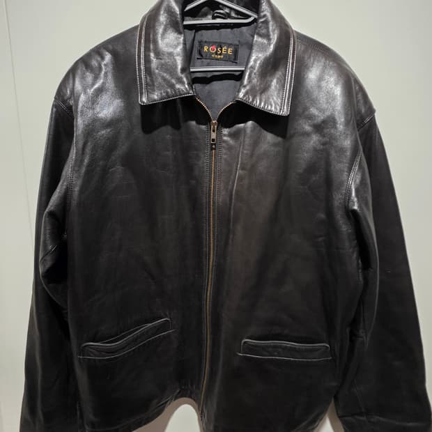 ROSEE 빈티지 양가죽가죽 자켓 105
