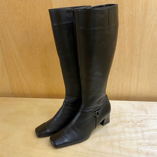 VTG square toe harness boots 스퀘어토 하네스 부츠