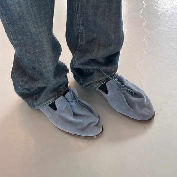 Vintage Jacques Soloviere Suede Sandle