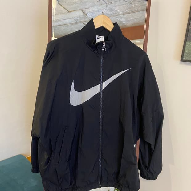 나이키 빅스우시 블랙 여성용 바람막이