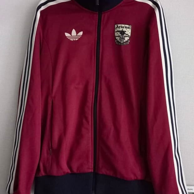 아디다스 아스날 베켄바우어 트랙탑 져지집업 100 / L