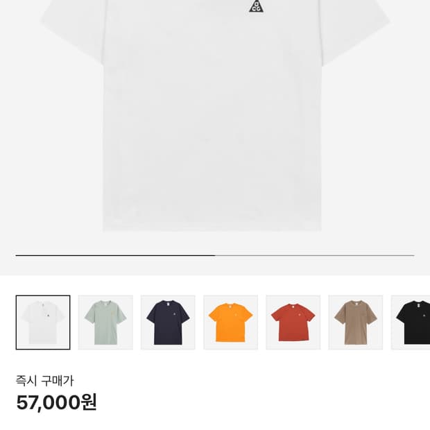 나이키 acg 반팔 L 판매합니다