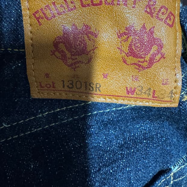 풀카운트 1301sr 34사이즈