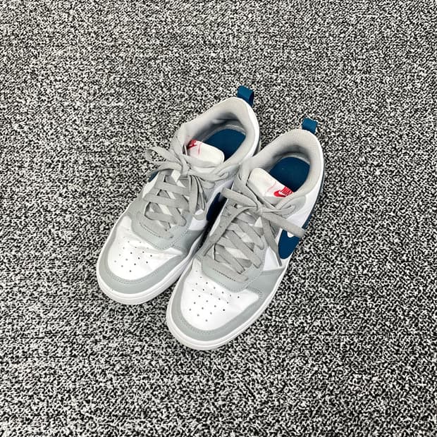 빈티지9. 나이키 코트 버로우 로우 2 라이트 스모크 그레이 스니커즈