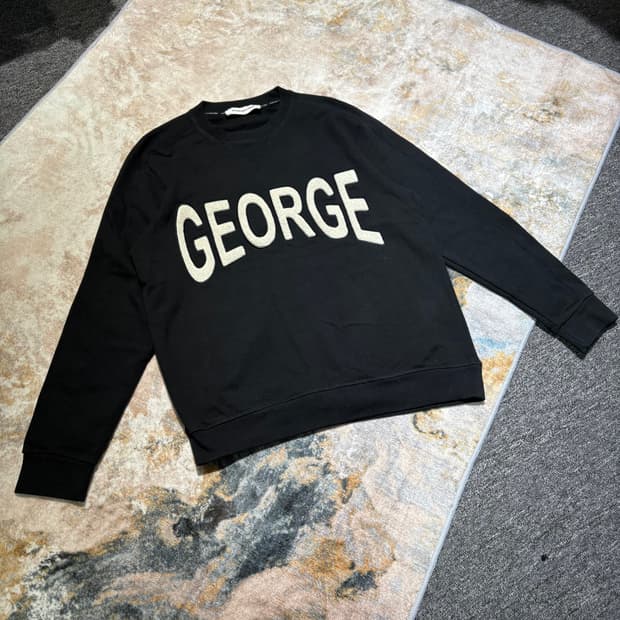 엔더슨벨 빈티지 빅로고 맨투맨