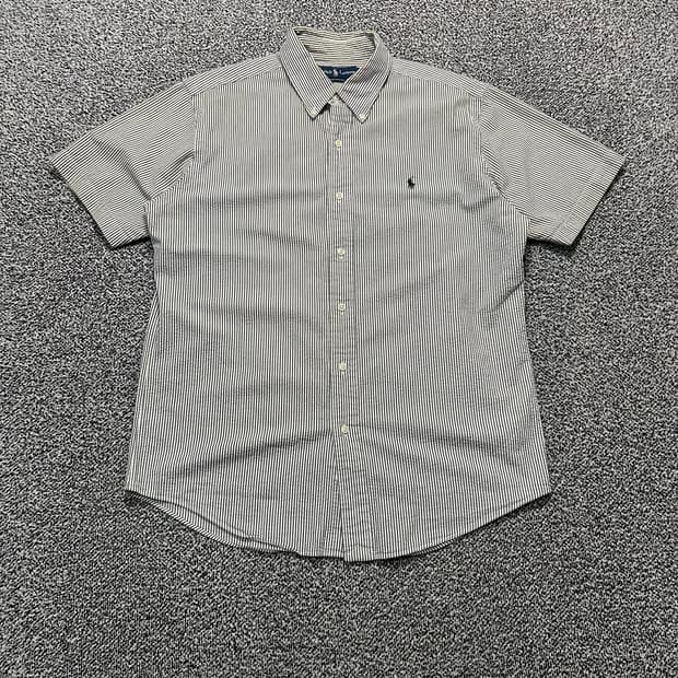 폴로 스크라이프 반팔 셔츠 