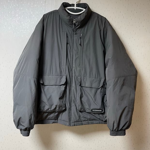 세컨모놀로그 커스텀어클락 에어포스 덕다운 패딩자켓 XL