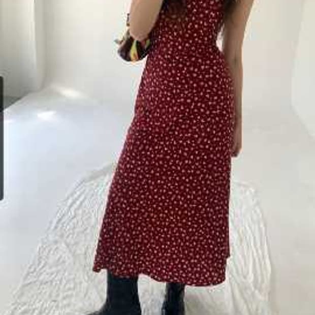 루루서울 엘로즈 롱드레스 
사이즈S 1회착용