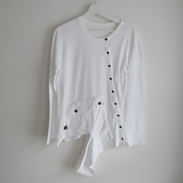 Y's side cut-out top