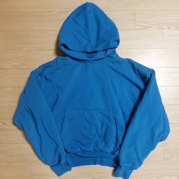 이지 갭 후드 블루