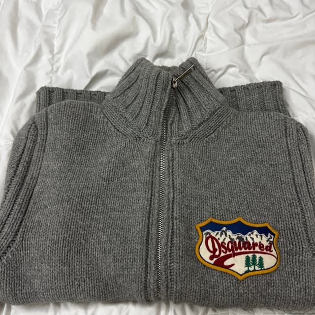 디스퀘어드니트집업