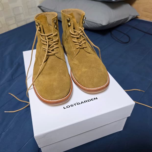 로스트가든 유니폼 필드 부츠 베이지 42(270)