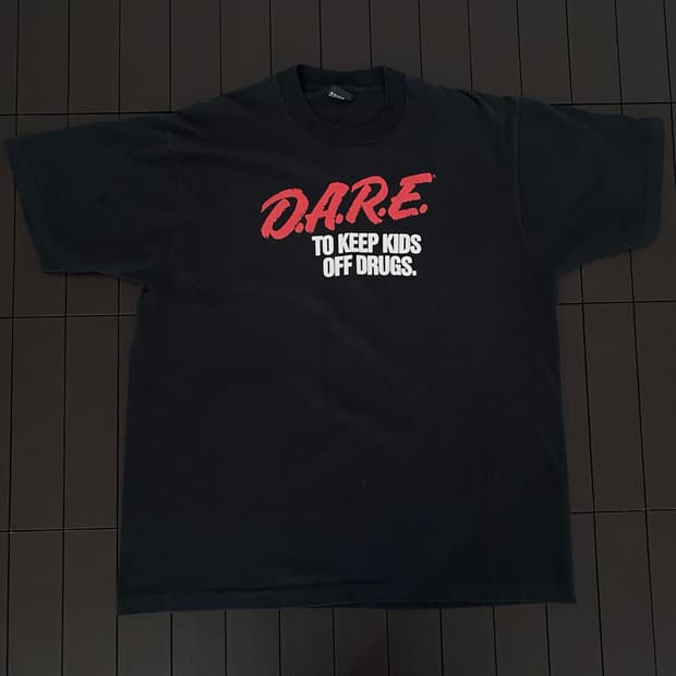 (XXL) 90s 빈티지 DARE 티셔츠