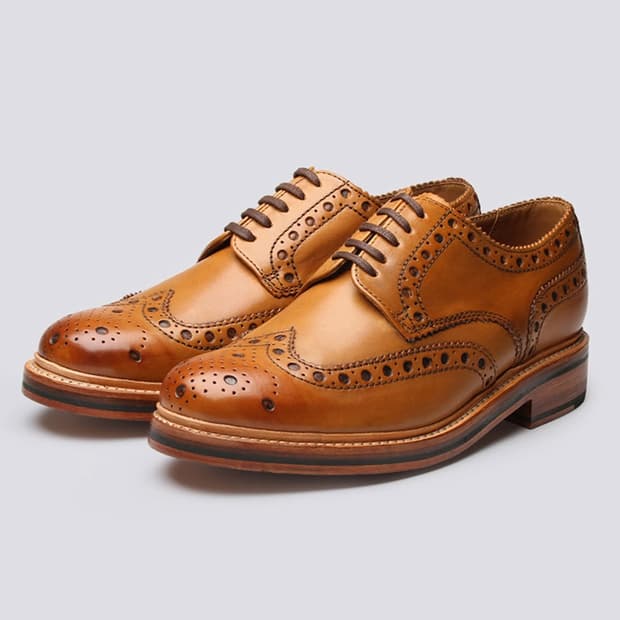 [280] 그렌슨 글렌슨 아치 탄 커프 윙팁 슈즈 GRENSON ARCH
