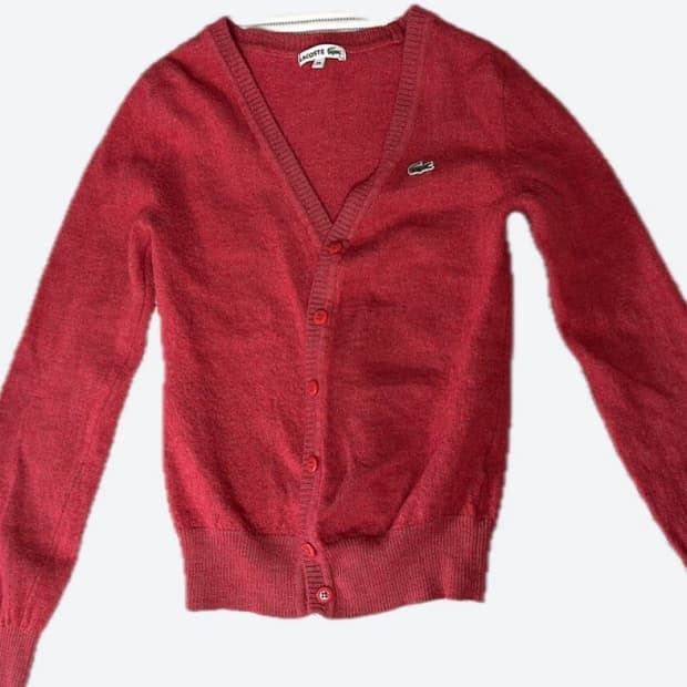 라코스테 빈티지 가디건