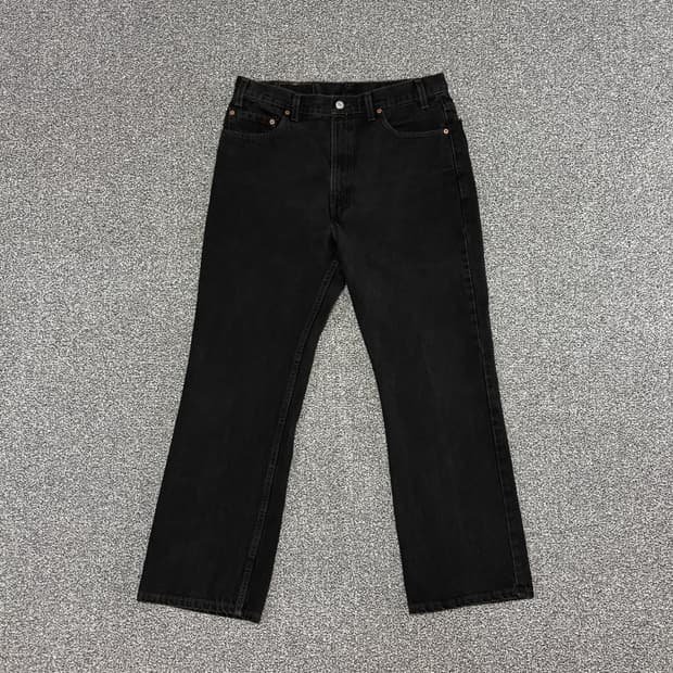 90s 빈티지 리바이스 517 블랙 허리43cm