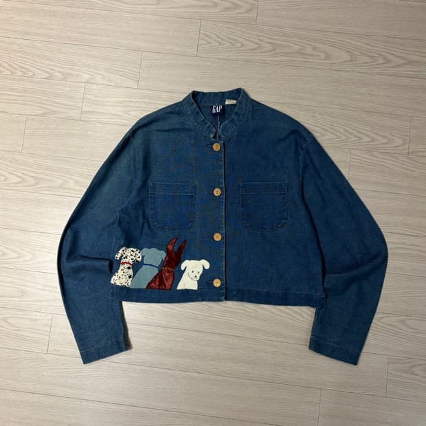 Old Gap Linen Pattern Jacket 올드갭 린넨 자켓