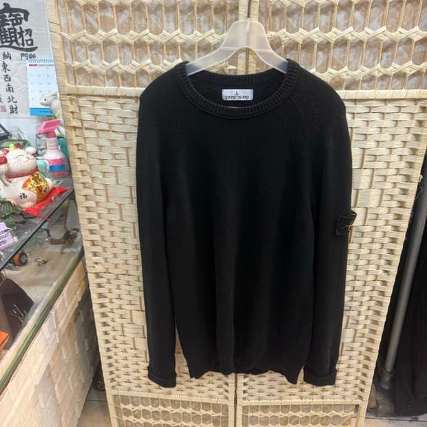 100/19fw 정품 스톤아일랜드 크루넥 니트 팝니다