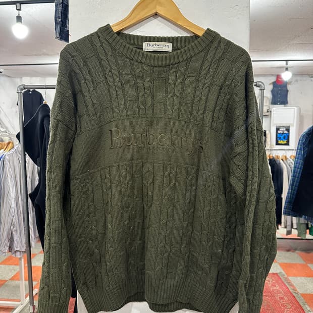 버버리 니트