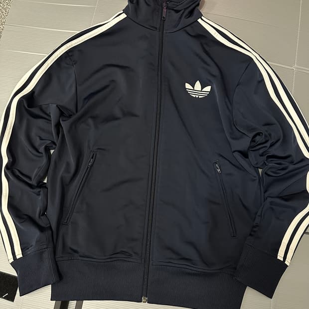 아디다스 파이어버드 트랙탑 져지 네이비 90