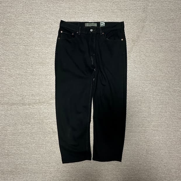 LEVI'S 550 00's usa made black jeans