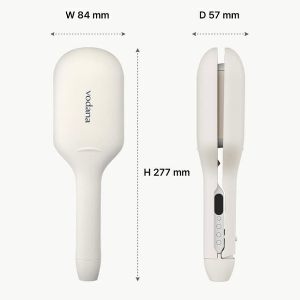 보다나 글로우 물결 고데기 40mm