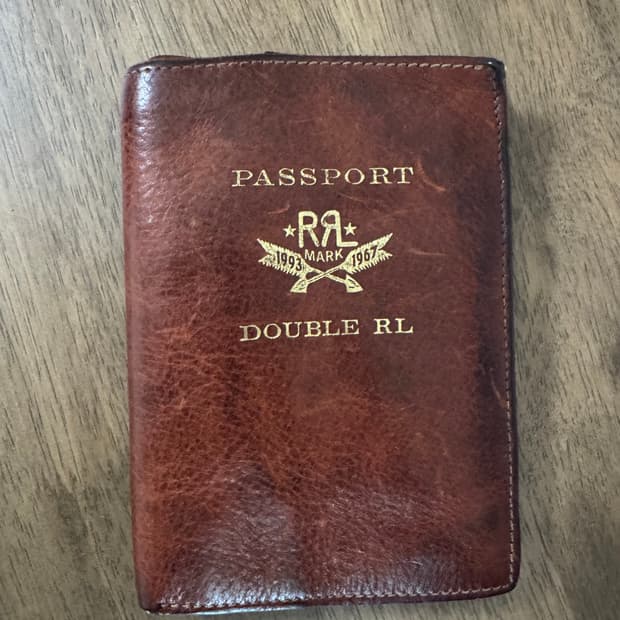 rrl 더블알엘 여권지갑
