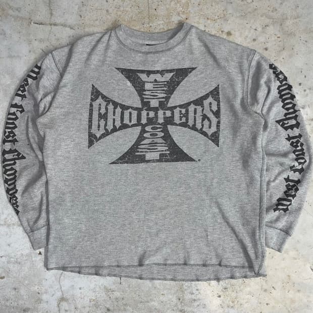 웨스트코스트차퍼 써멀 와플 니트