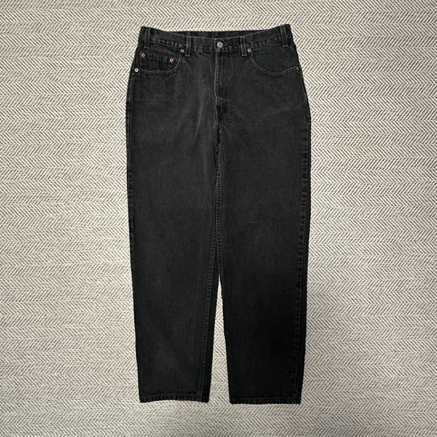 LEVI'S 550 90's usa made black jeans