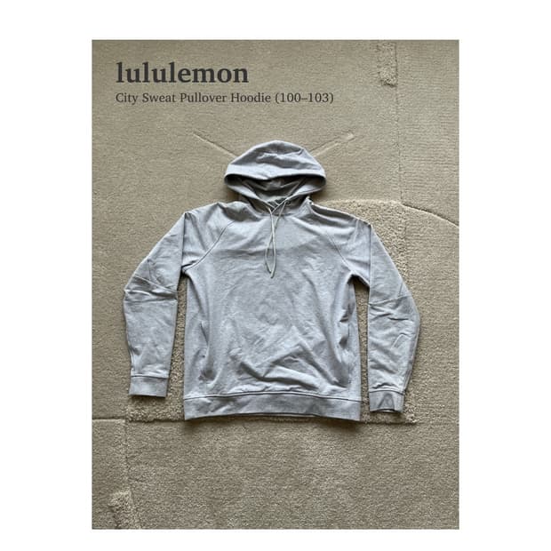 룰루레몬 시티 스웻 풀오버 후디 (100-103)
