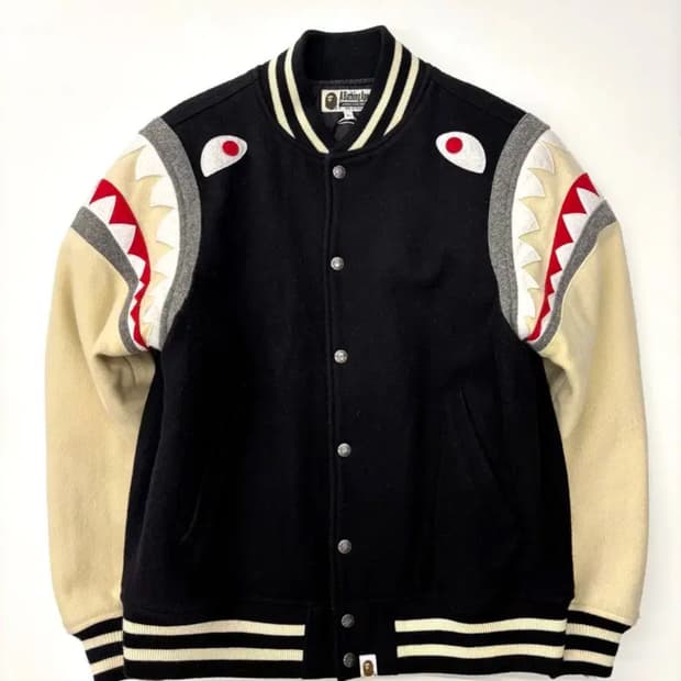 베이프 샤크 바시티 자켓 L-XL