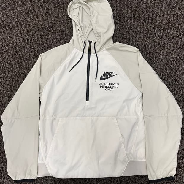 NIKE 나이키 우븐 아노락 나일론 후드티셔츠 M