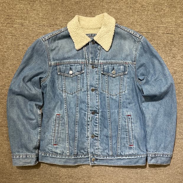 (M) GAP 갭 쉐르파 데님 자켓