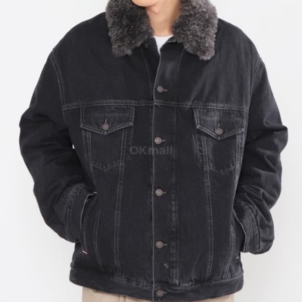 아크네 시어링 데님 자켓 [M]