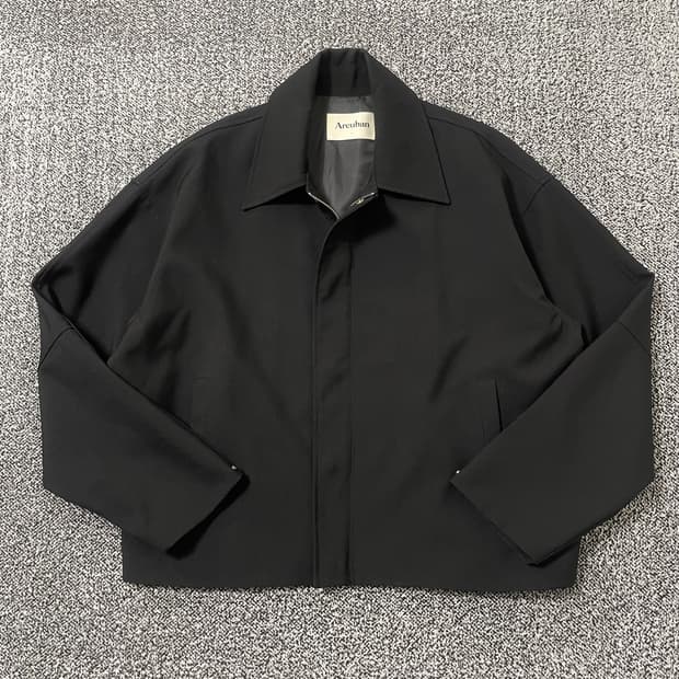 빈티지9. 아르반 블루종 투웨이 집업 자켓 점퍼