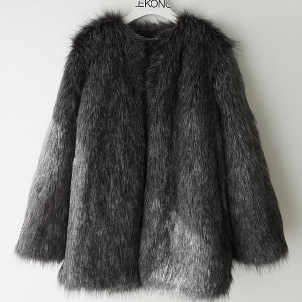 Lekong 르콩 믹스 퍼 자켓