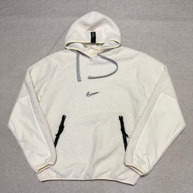 나이키 에센셜 세르파 플리스 풀오버 후드티