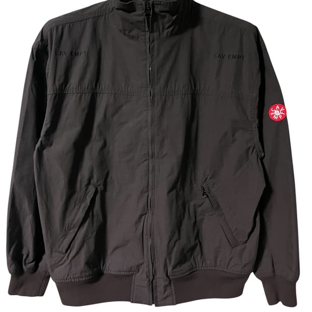 [L] 카브엠트 스탠드 카라 집업 자켓 차콜