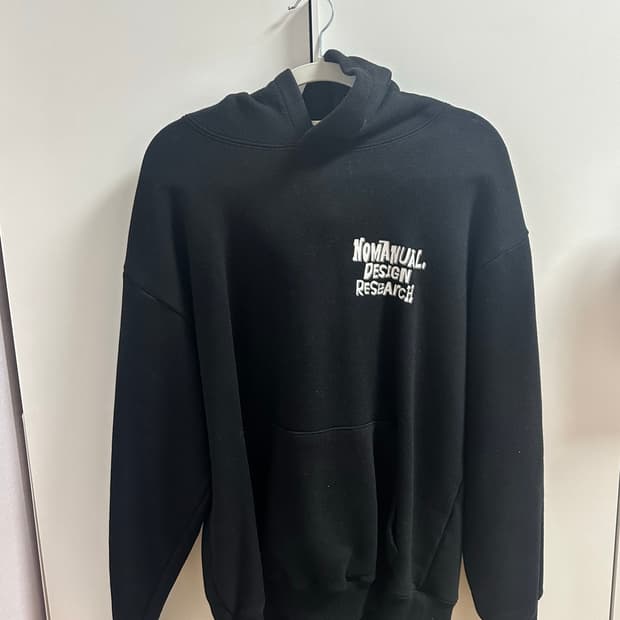 논매뉴얼 후드티 