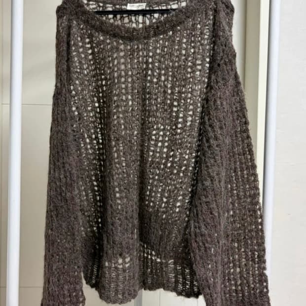 정품 생로랑 오버핏 니트 105사이즈