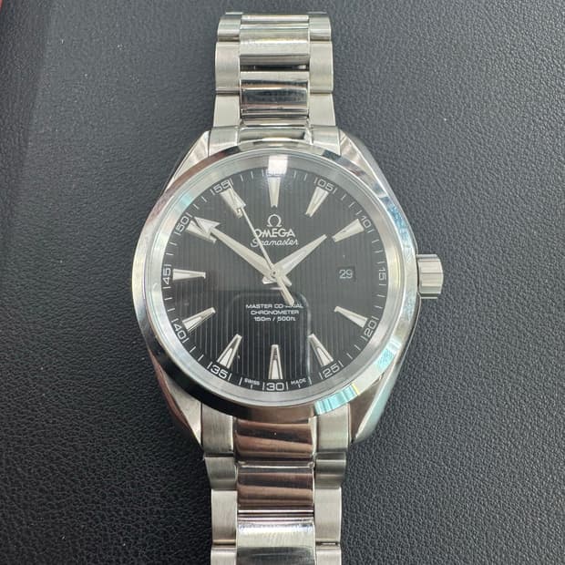 오메가 아쿠아테라 41mm 랩 오토