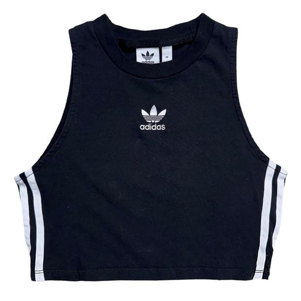 ADIDAS 오리지널스 크롭 탱그탑 M