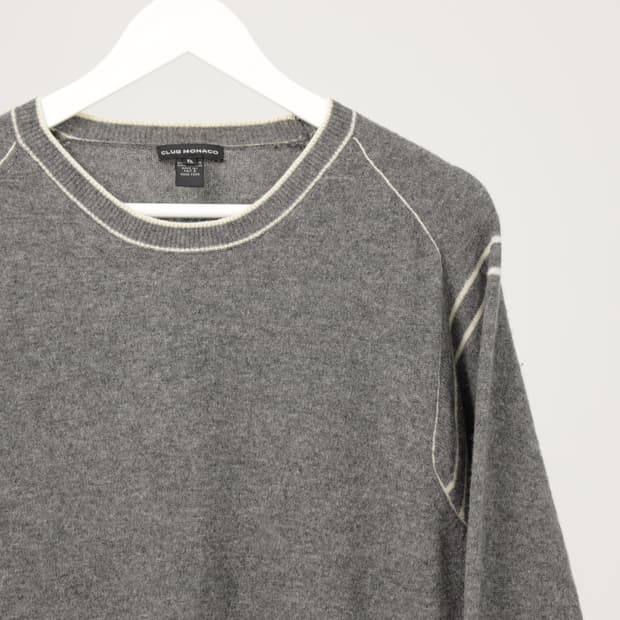 클럽모나코 램스울 라운드 니트