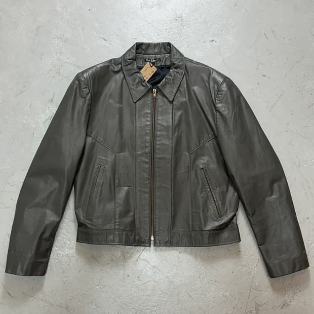 80's 시어스 크롭 레더자켓 빈티지 레더 자켓