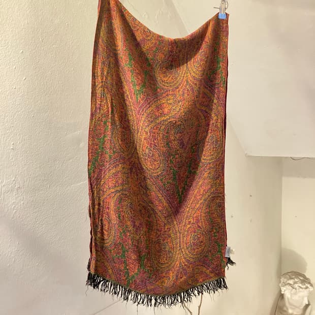 빈티지 보헤미안 페이즐 머플러